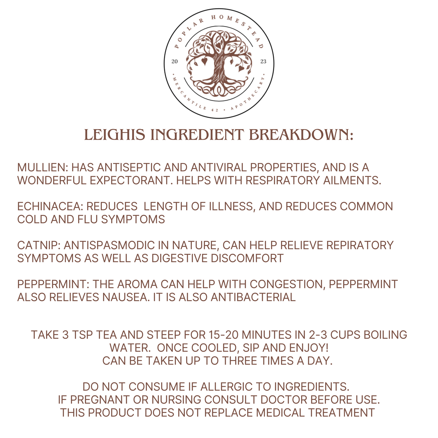 Leighis Tea (Healing Tea)