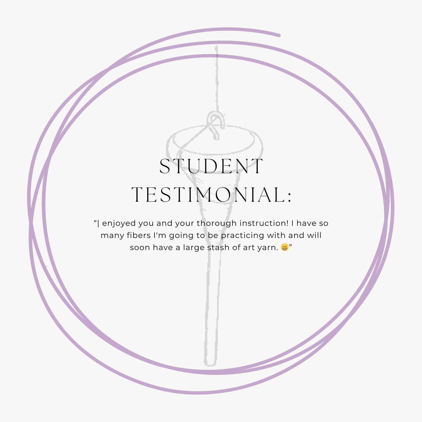 Drop That Spindle! An introduction to handspinning DIGITAL CLASS